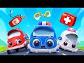 Little Rescue Squad Song | Fire Truck, Police Car + More Kids Songs | BabyBus - Cars World