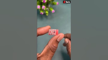 How To Work Touch Sensor Module • TTP223 Module #shorts #touchsensor