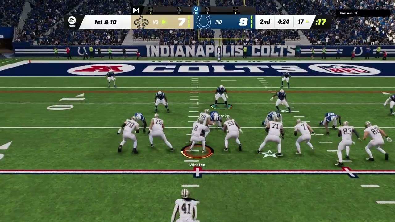 Alvin Kamara Has a force Field in Madden 23