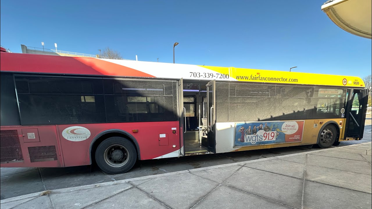 Fairfax Connector 2010 New Flyer D40LFR #9626 on Route 308