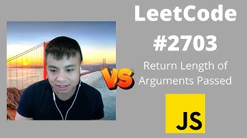 2703. Return Length of Arguments Passed - LeetCode JavaScript