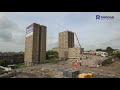 Rhodar - Beech Hill Tower Blocks Demolition Time lapse