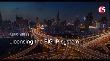 Licensing the BIG-IP system