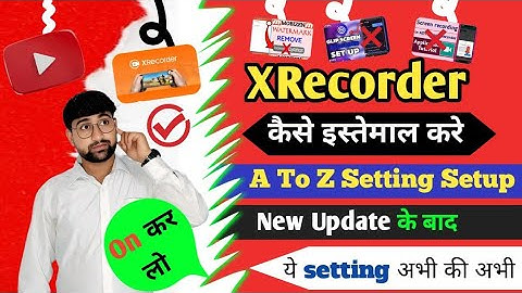 XRecorder Screen Recorder App Full Review | How to Use XRecorder | Best Screen Recorder 2025 
