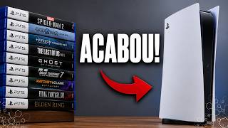 O PS5 ACABOU COM AS MÍDIAS FÍSICAS??!