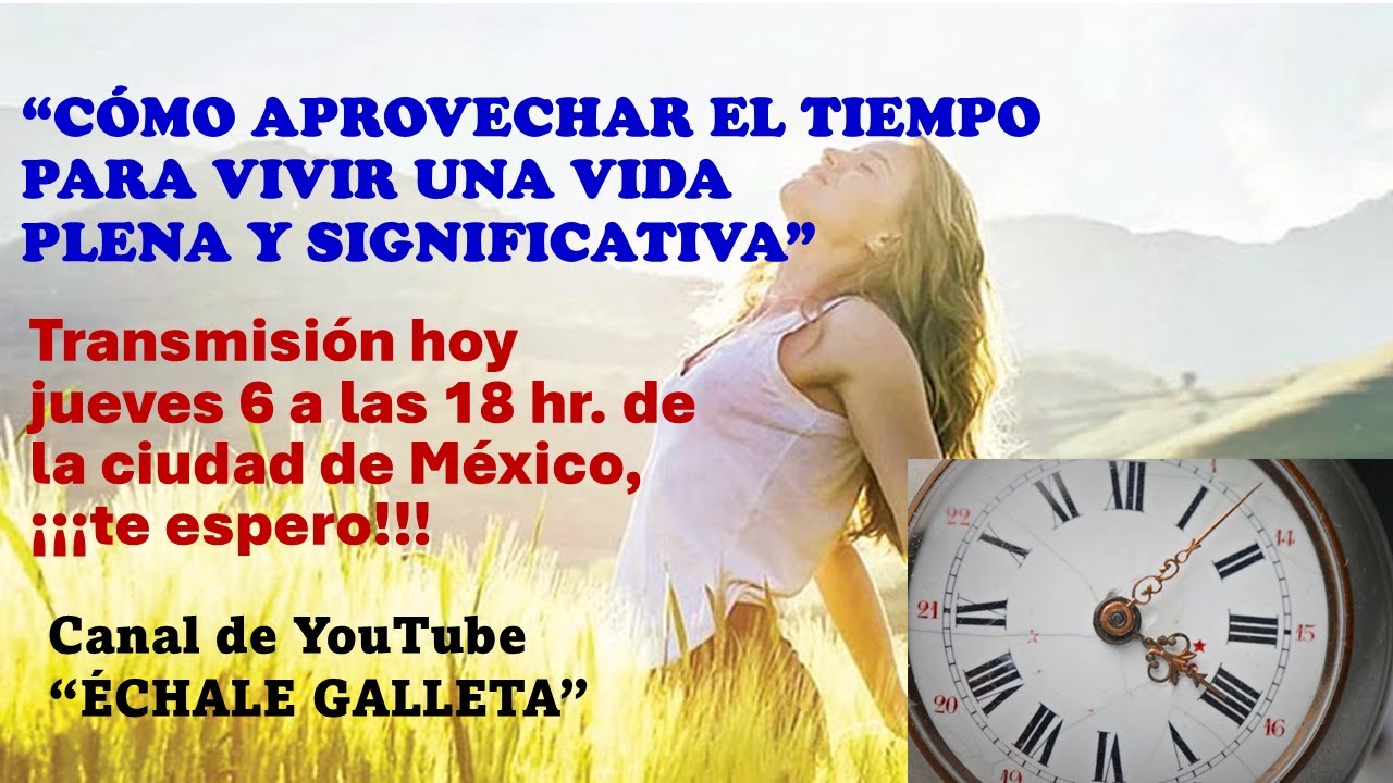 ANUNCIO DE VIDEO CÓMO VIVIR UNA VIDA PLENA Y SIGNIFICATIVA - YouTube