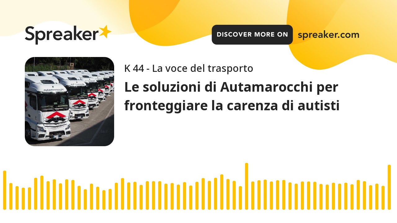 Le soluzioni di Autamarocchi per fronteggiare la carenza di autisti