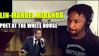 QOFYREACTS To Lin-Manuel Miranda Performs at the White House Poetry Jam: (8 of 8)