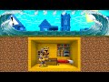Minecraft tsunami apocalypse disaster village mod  build bunker to save villagers minecraft mods