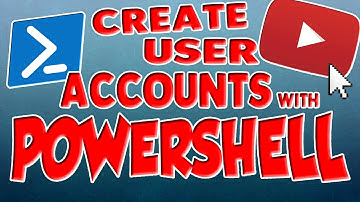 Create User Accounts With Powershell | Active Directory Automated User Creation