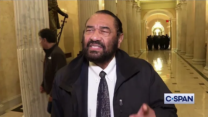 Rep. Al Green (D-TX) After Removal from Joint Session of Congress: "I'll accept the punishment."