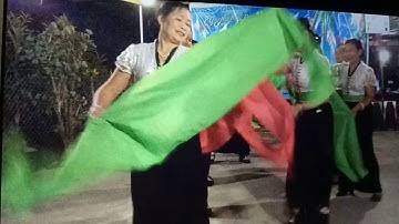 Múa khăn,hội người cao tuổi bản mới, mường tùng,điện biên