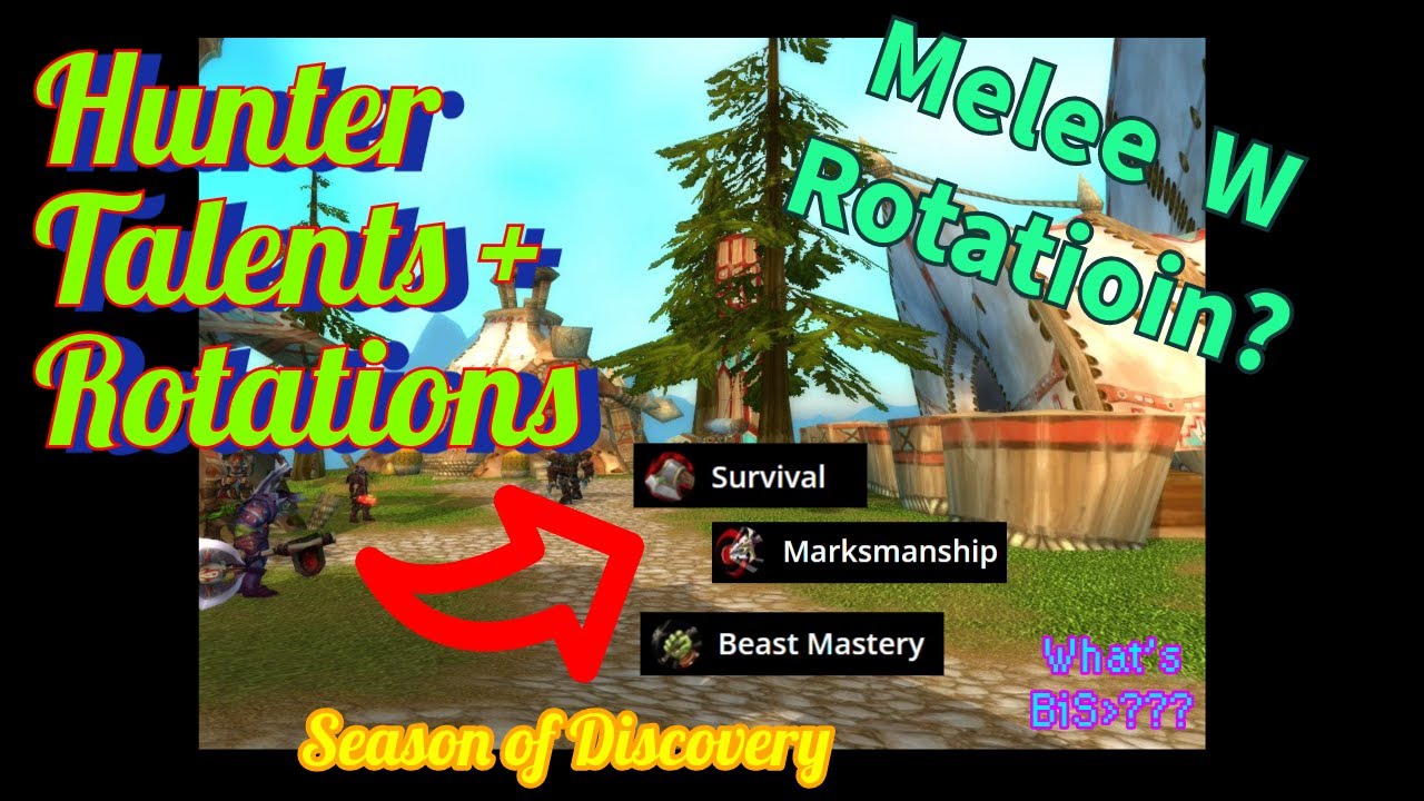 Hunter Rotation HUNTER - Talents + Rotations - What you need to know - Season of ...