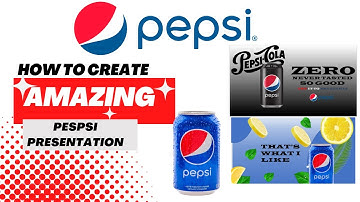 Powerpoint presentation tutorial  / Howto make a Pepsi Presentation Slides animation Morph