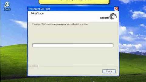 Connecting your FreeAgent Go drive to your system - Install FreeAgent Tools