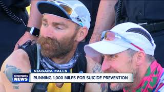 Friends running 1,000 miles for suicide prevention