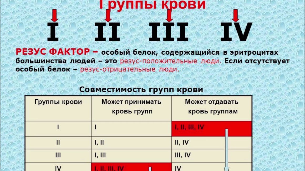 2 группа крови обозначение