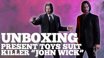 Unboxing the 1/6 scale Present Toys Suit Killer "John Wick" action figure