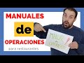 👀 MANUALES para RESTAURANTES - Funciones, reglamento y operaciones, etc. [Descarga]| GERMAN DE BONIS