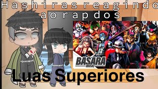 [✨] Hashiras reagindo ao rap dos luas superiores (Basara- Luar de sangue) [🌙] | | Ler a descrição| |