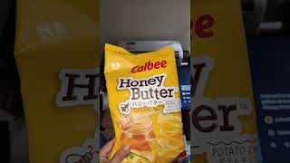 Lets Eat Calbee. Way To De-Stress.