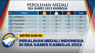 Medali Indonesia di SEA Games 2023 Kamboja