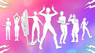 All Icon Series Dances & Emotes! (Get Griddy, Stoic, Back On 74, Say So, Starlit)