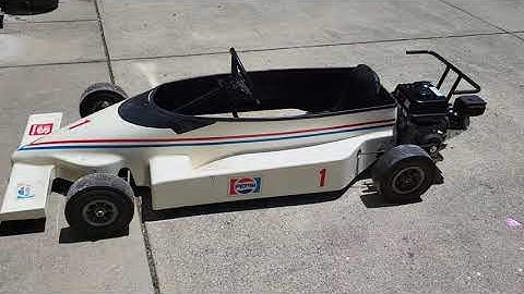Manco IndyCar Kart with Predator 212 Swap