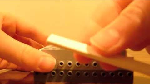 How to build a lego ipod dock