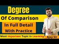 Degree Of Adjectives | Rules Uses Examples Concept In Hindi | Degree Of Comparison In Detail