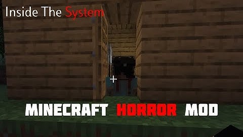 Completing and Passing the NEW Minecraft Horror Mod (Inside The System)