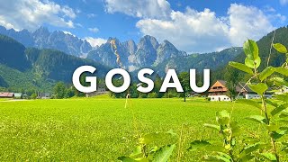 GOSAU AUSTRIA | Walking Tour with Dachstein Glacier View