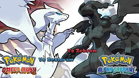 Pokémon Omega Ruby & Alpha Sapphire - Reshiram & Zekrom Battle Music (HQ)