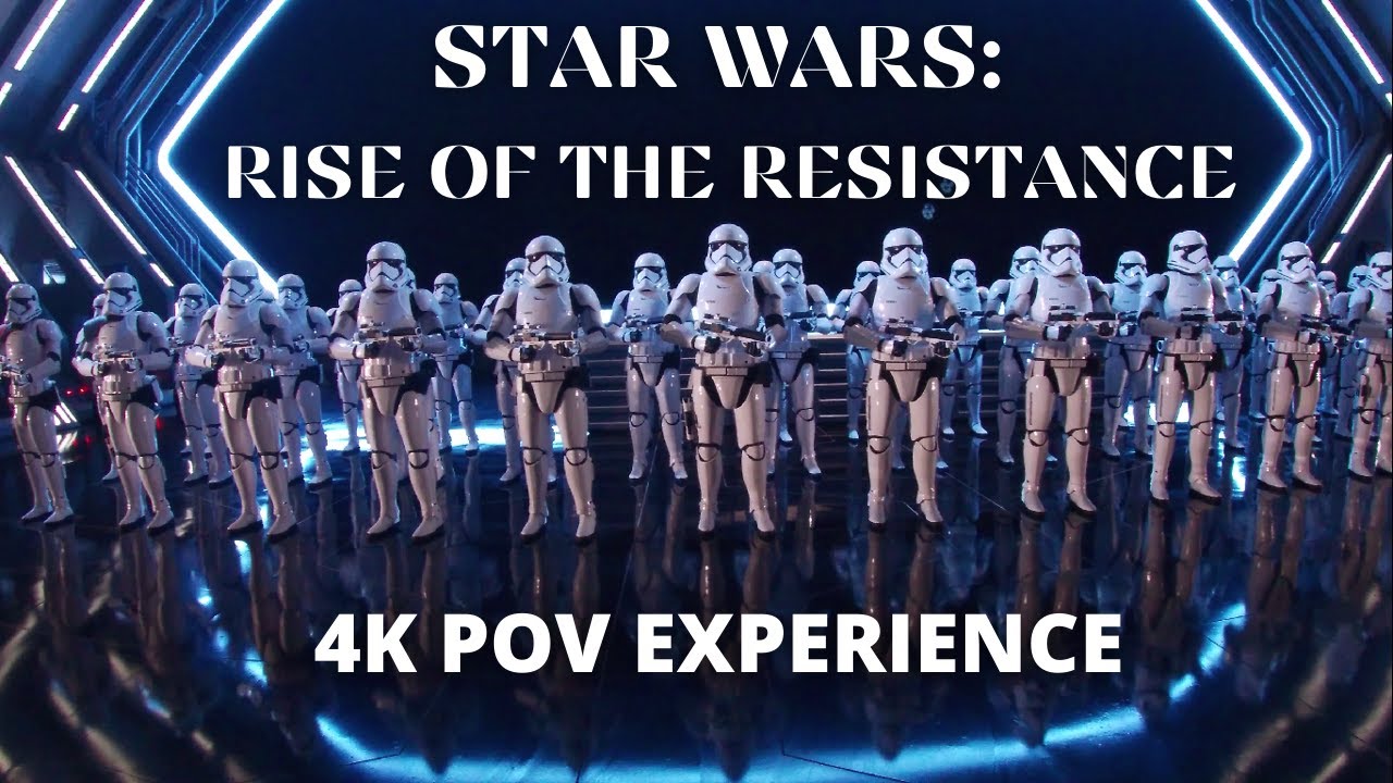 Star Wars Rise of the Resistance Trackless Ride at Disney's Hollywood ...