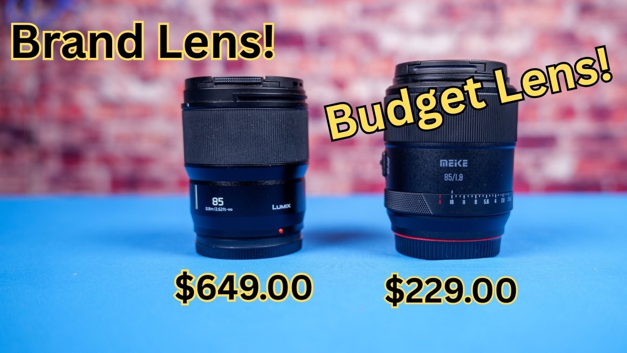 The Lumix 85mm vs Meike 85mm Lens Test Results Shocked Me! Is a