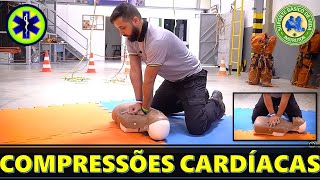 COMPRESSÕES CARDÍACAS NO ADULTO (NA PRÁTICA)