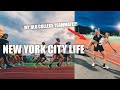 MY FIRST TRACK WORKOUT WITH BROOKLYN TRACK CLUB + Self-Employed Life in NYC Vlog