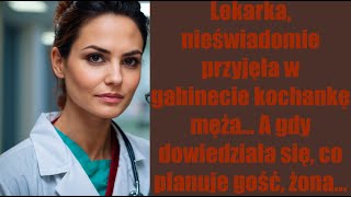 Lekarka, nieświadomie przyjęła w gabinecie kochankę męża... A gdy dowiedziała się, co planuje gość..