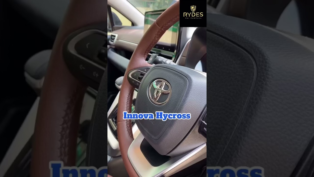 zx model interior for Innova Hycross 2023🤎🤩| Car interior Modification |