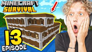 Minecraft Survival #13 - I FOUND A WOODLAND MANSION! (ULTRA RARE)