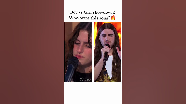 Abi Carter vs Skÿe - What was i made for💔😭 #boyvsgirl #competition #blindaudition #billieeilish