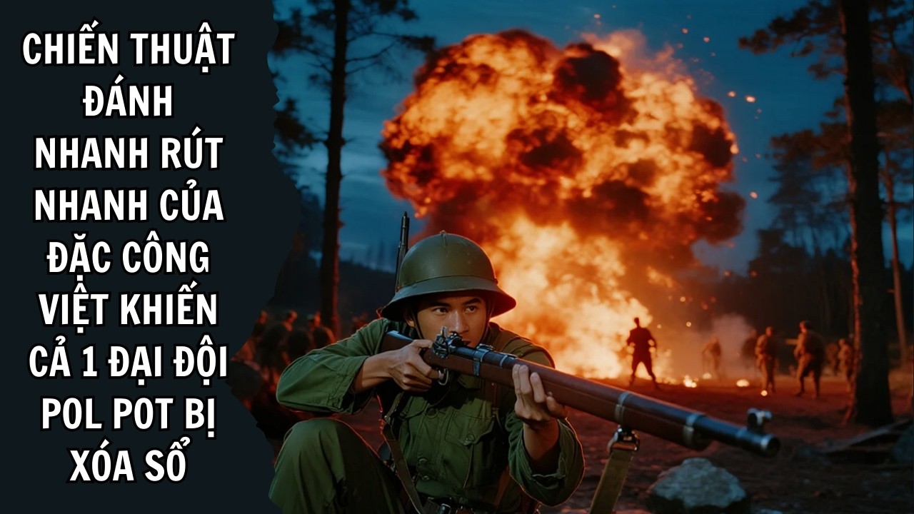 Chiến Thuật Đánh Nhanh Rút Nhanh Của Đặc Công Việt  Khiến Cả 1 Đại Đội Pol Pot Bị Xóa Sổ