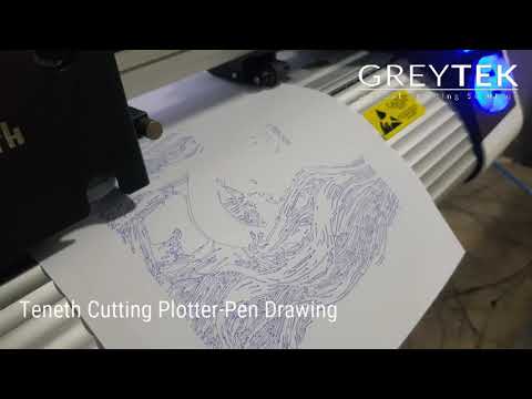 Teneth Cutting Plotter - Pen Drawing