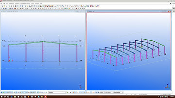 3. Modeling End Bay with Seating Cap Connection in Tekla Structure v21.1