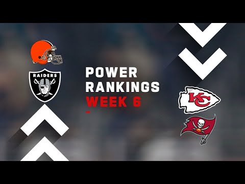 Week 6 NFL Power Rankings Show: Browns in the Top 10???
