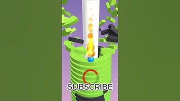 Helix Stack Ball - Drop Jump