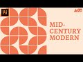 How to Make a Mid-Century Modern Pattern in Adobe Illustrator Tutorial