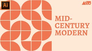 How to Make a Mid-Century Modern Pattern in Adobe Illustrator Tutorial