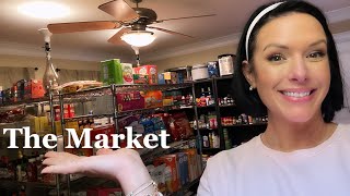 OUR FOOD STORAGE ROOM TOUR AFTER $3,500 WINTER STOCK UP/ WORKING PANTRY TOUR