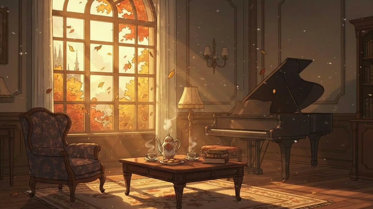 1940s Swing Music Playing in Another Room at Grandma’s House | Cozy Winter Sleep